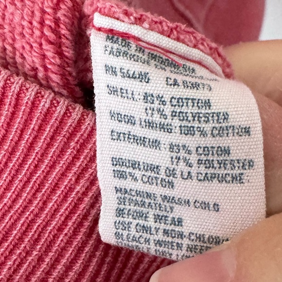 American eagle pink hooded sweatshirt Size Small - Picture 5 of 6